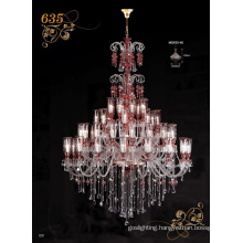 Classic Ornate Big Crystal Chandeliers Pendant Lamps (MD635-48)